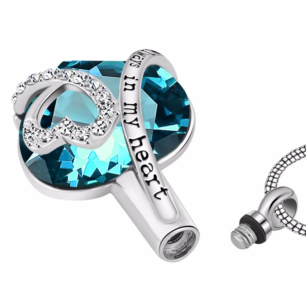 INBLUE Personalizzato Cuore Urna Collane per Ceneri per | FindTheDeal