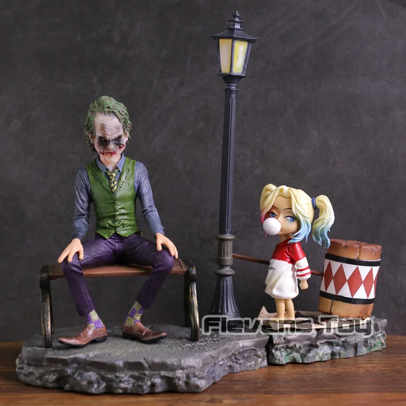 

DC Comics Harley Quinn & Joker PVC Figure Collectible Model Toy