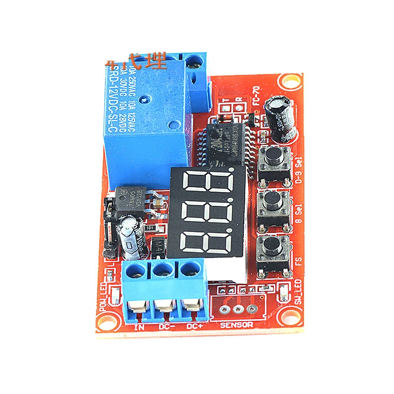 

1Pc Hot sale The multi-function digital display can be used to trigger the pulse delay relay module 5V