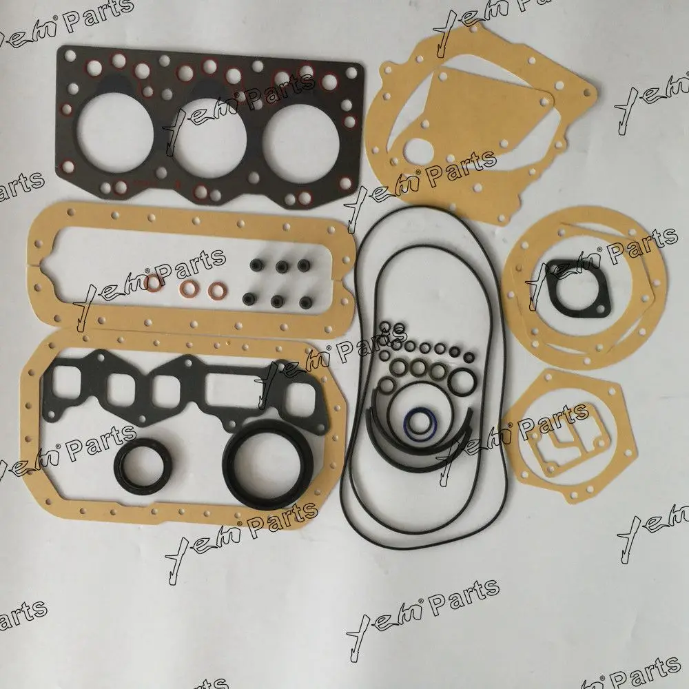 For ISUZU engine parts 3AB1 full gasket kit with cylinder head gasket