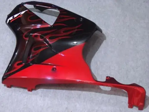 Обтекатель для мотоцикла Набор HONDA VTR1000 00 01 03 04 06 VTR 1000 SP1 2000 2003 2006 Red flames black + 7