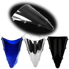 ABS Windshield Windscreen Screen Protector For YZF R1 2002 2003 Black