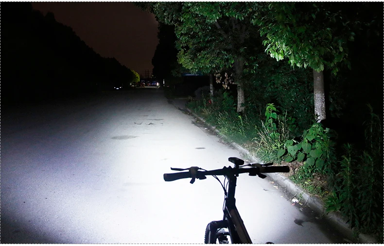 Discount Deemount Cycling Front Lighting Bicycle Headlight Front Lamp T6 Cree U2 COB LED Torch Lantern Internal Battery Type USB Charge 14