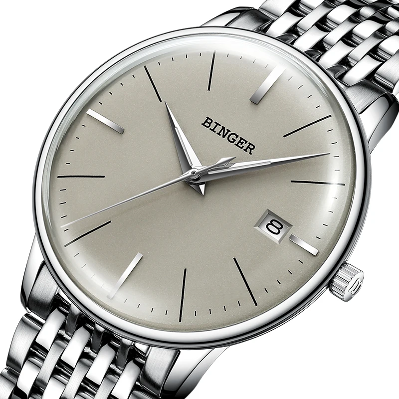 2017 BINGER Mechanical Watch Men Brand Luxury Men’s Automatic Watches Sapphire Wrist Watch Male Waterproof Reloj Hombre B5078M-4
