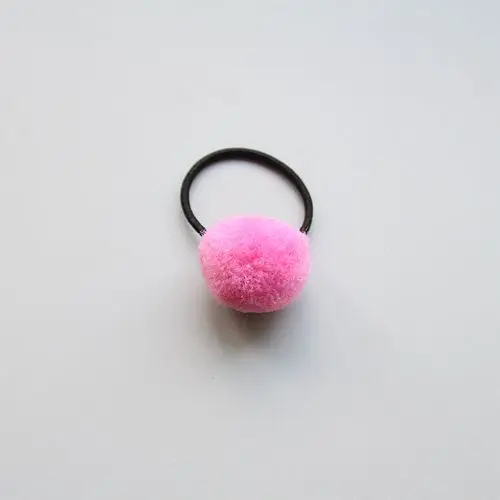 Милые маленькие волосы мяч для маленьких девочек Детские эластичные резинки для волос кольцо аксессуары для детей галстук волос Веревка