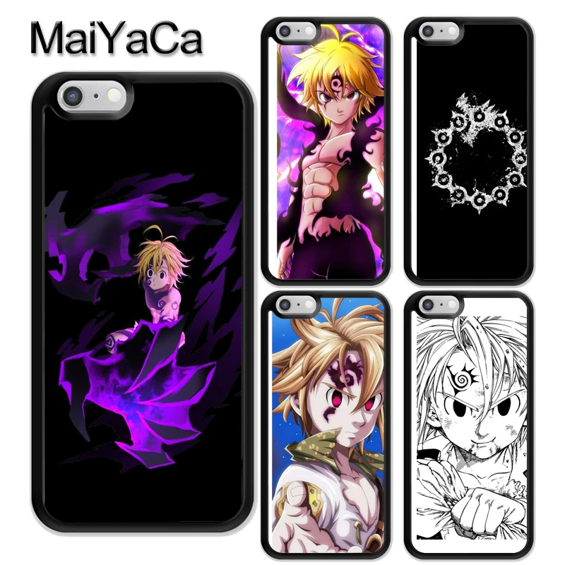 

MaiYaCa Meliodas Seven Deadly Sins TPU Mobile Phone Case Fundas For iPhone 6 6S 7 8 Plus X XR XS Max 5 5S SE Back Cover Shell