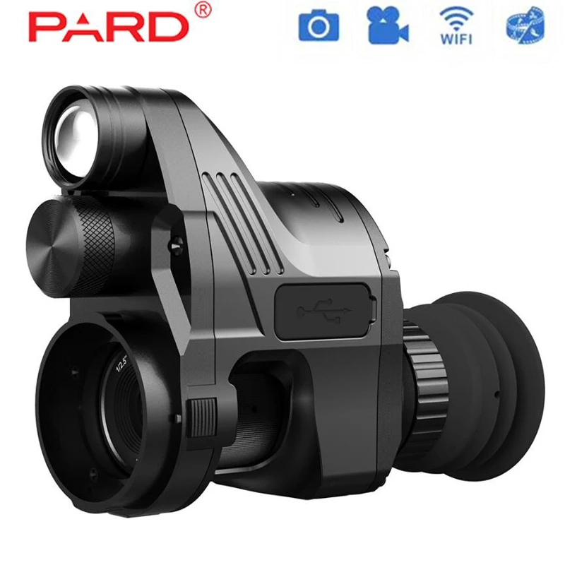 PARD night vision riflescope sight aiming modified infrared night vision ,Quick disassembly day and night use IR Monocular NV007