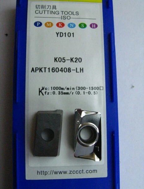 20x Indexable Inserts Apkt 160408-PM P15-P40/M10-M30 for Steel and Stainless 