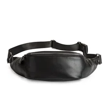 Fanny Pack Leather Chest Bag for Men Fashion Waist Pack Belt Bags Fanny Packs for Men Fashionable Waist Bag Heuptas