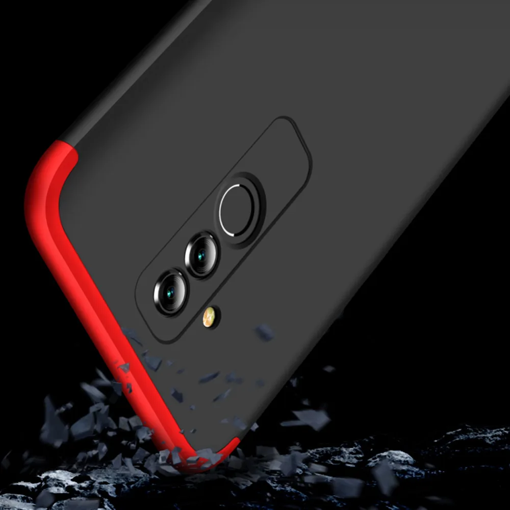 Чехол для Huawei Mate 20 Lite 360 полная Защита задняя крышка противоударный протектор Maimang