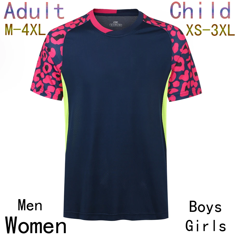 Новая футболка для бадминтона для мужчин/женщин/детей, Спортивная футболка для бадминтона, футболка для настольного тенниса, одежда для тенниса, футболки для пинг-понга, шорты