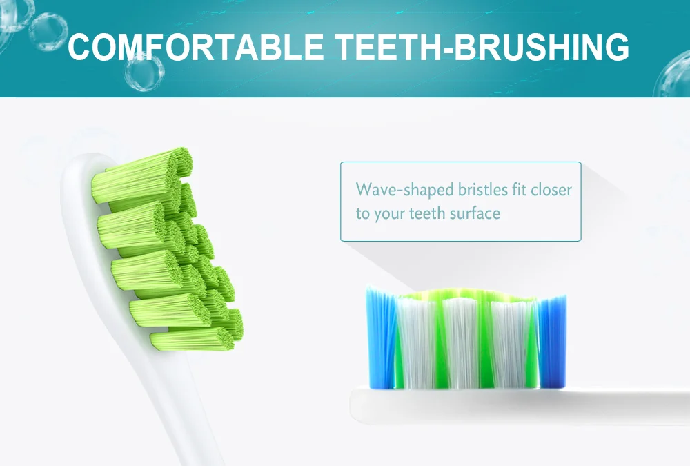 2PCS Oclean SE / One / Air Replacement Brush Head for Electric Sonic Toothbrush
