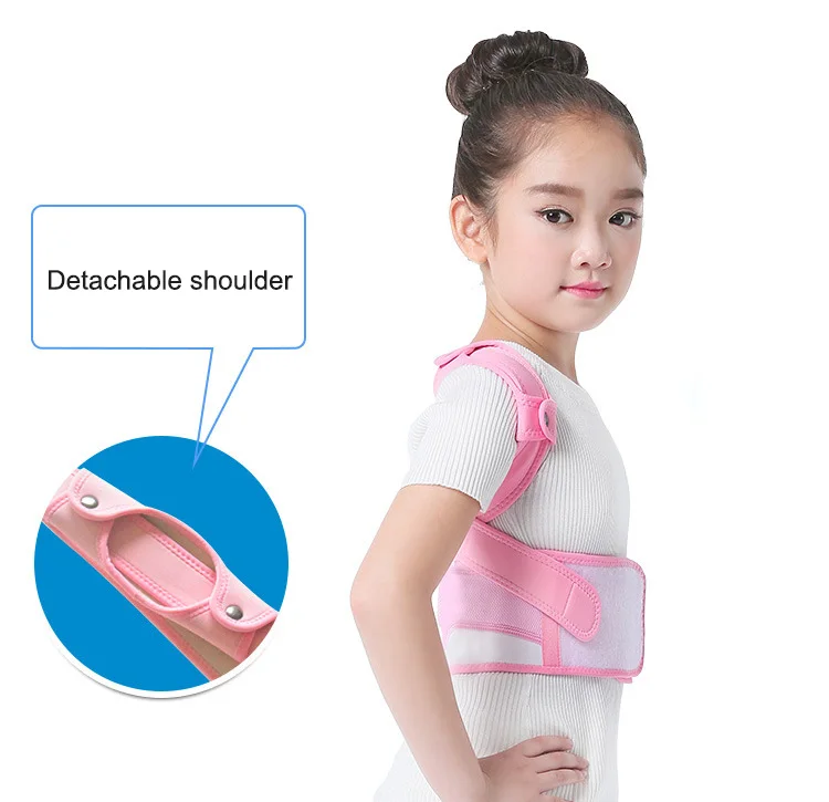 Детский Корректор осанки для здоровья подтяжки и бандаж коррекция сутуляющий Ортез пояс для поддержки спины