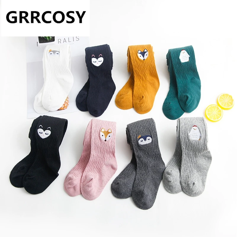 

GRRCOSY Children Tights Cotton Baby Girl Boy Pantyhose Kids Pantyhose Infant Knitted Collant Tights Soft Infant Clothing
