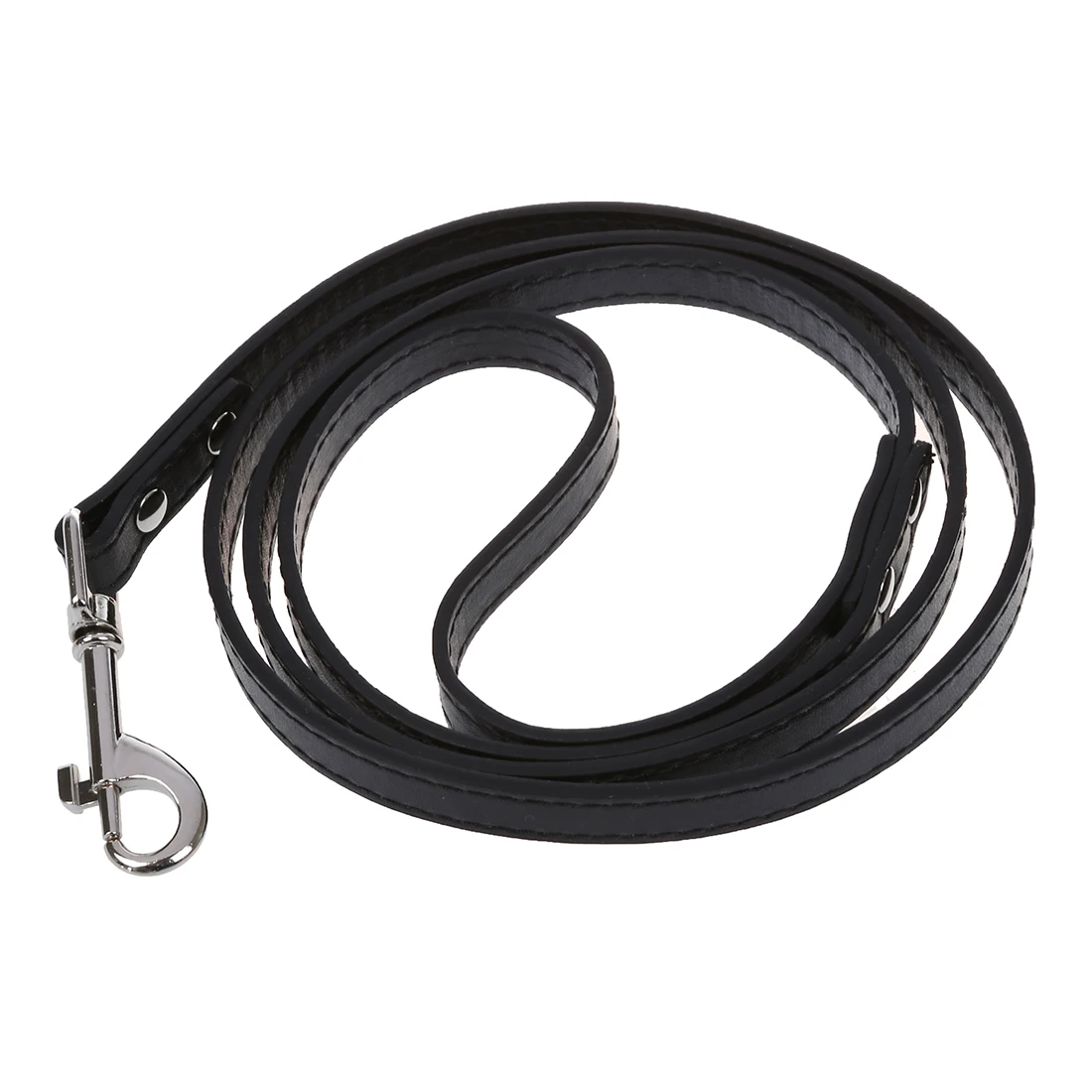 Buy Hot Sale Black fashionable leather strap for pet