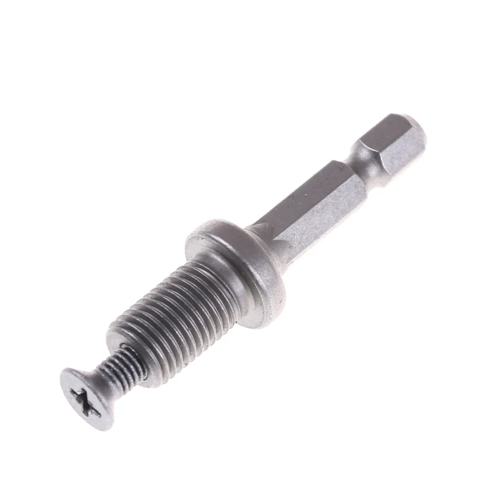 

1/4" 6mm Hex Shank Keyless Drill Bit Chuck Adapter Converter Quick Change Tool dropship