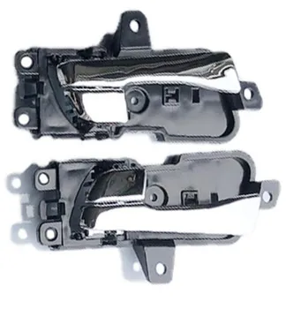 

2PCS Left/Right electroplate Bright color INTERIOR DOOR HANDLE FOR Hyundai Sonata 2011-2014 Car Door Handle inside door knob