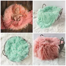 

Newborn Baby Wool Blankets Fashion Photo Props Baby Photography Props Felted Wool Layer Newborn Photography Prop Basket Infant