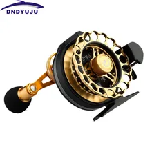 DNDYUJU катушка для ловли нахлыстом 6BB+ 1RB с ЧПУ, обработанная FA-65P, левое и правое, катушка из алюминиевого сплава, светильник с невероятно сильным весом