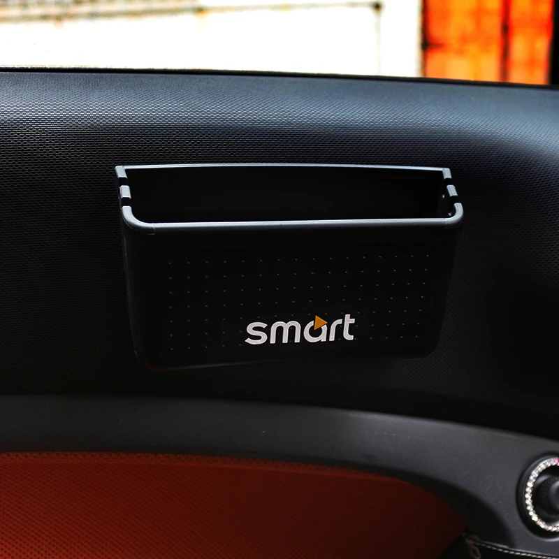 

For smart 450 451 453 fortwo forfour Car storage box car styling Mobile phone card placement Automotive interior accessory