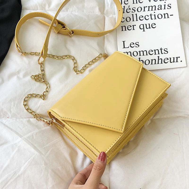 

Matcha green Crossbody Bags Sac a Main Femme Women 2019 Small Chain Handbag small bag PU Leather Hand Bag Ladies Shoulder Bags