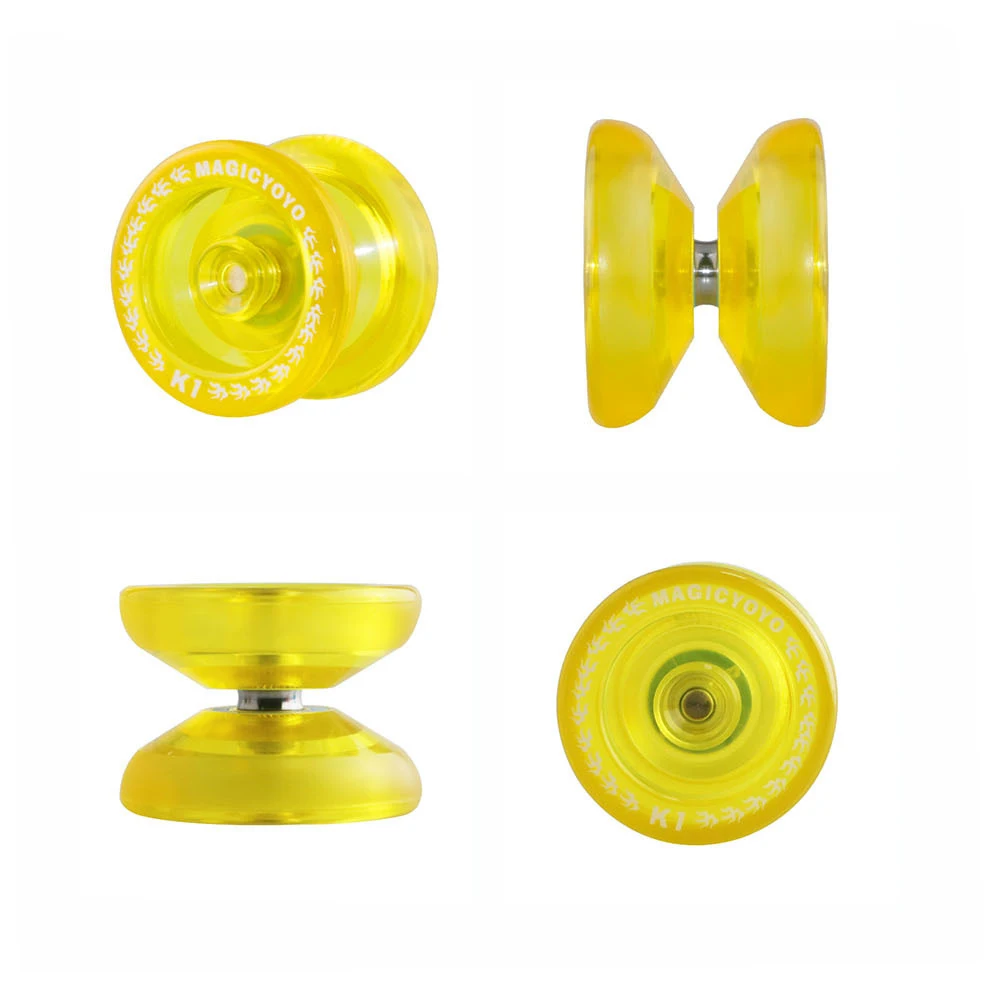 MAGICYOYO K1 Spin ABS Yoyo KK Bearing Ball with String Rope Unresponsive Yoyo