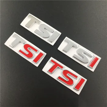 

TSI Logo Auto Sticker Emblem Badge for Volkswagen Tiguan CC Beetle Scirocco sharan touran Lavida Sagitar Car-Styling Accessories