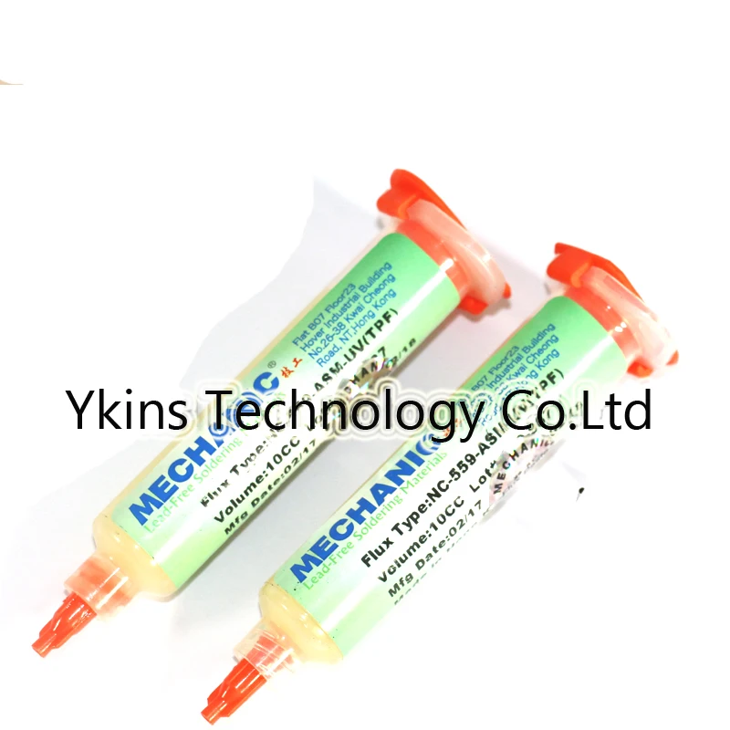 

2pcs MECHANIC 10CC NC-559-ASM-UV(TPF) PCB BGA Reballing Solder Ball Repair Solder Soldering Flux Paste soldering +Needles
