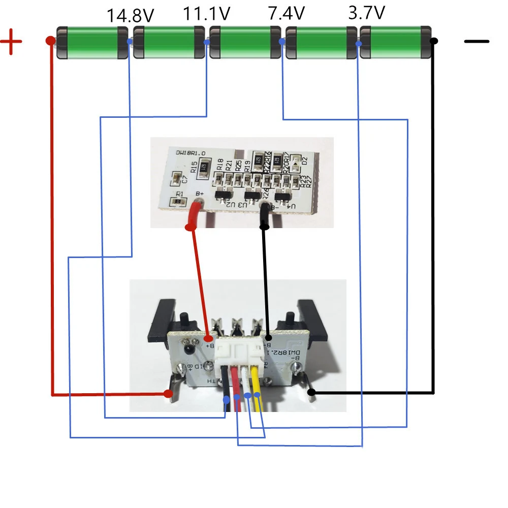 Pcb Circuit Board For Dewalt Dcb200 Dcb201 Dcb203 Dcb204 18v 20v 1 5ah Lithium Battery Charging Protection Chip Rechargeable Batteries Aliexpress