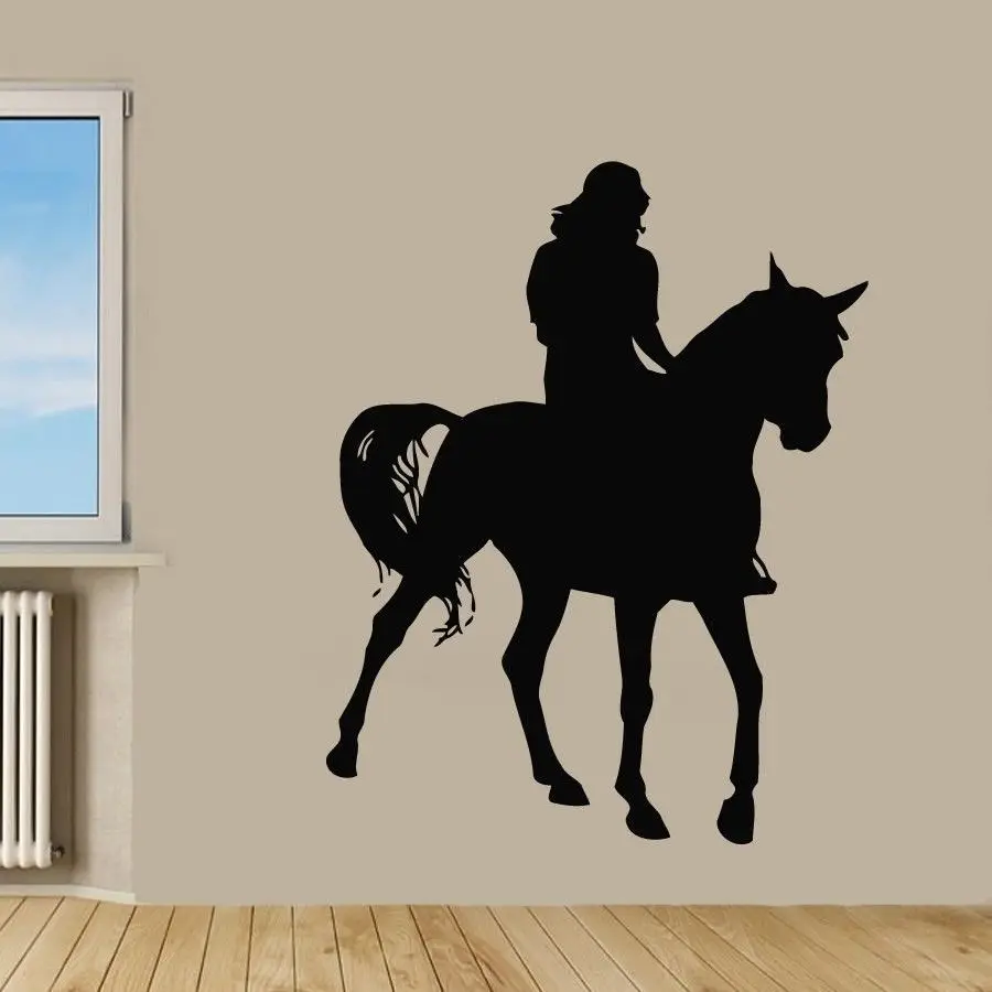 DCTAL Horse Sticker Steed Decal Muurstickers Posters Vinyl Wall Decals