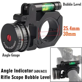 

Scope Ring Angle Indicator Bubble Level Fit 25.4mm/30mm Scope Mount Rings for Optical Scope Sight Hunting HT2-0047