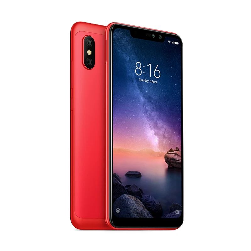 Turkey 3~7 Work Days Global Version Xiaomi Redmi Note 6 Pro 4GB 64GB Snapdragon 636 Octa Core Full Screen 4000mAh Smartphone