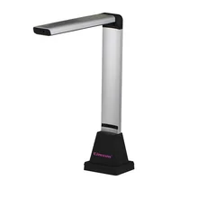 Фотоаппартный сканер для книг и документов Q580, разрешение 1600*3200dpi, 5 мегапикселей, цифравая фотокамера, формат, A4, A5, A6, A7, OCR для Windows, английская программа, CMOS, интерфейс USB 2.0, проекционный сканер