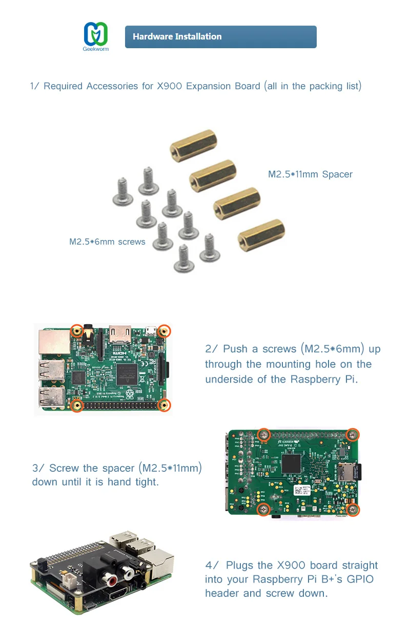 w900-Hardware installation