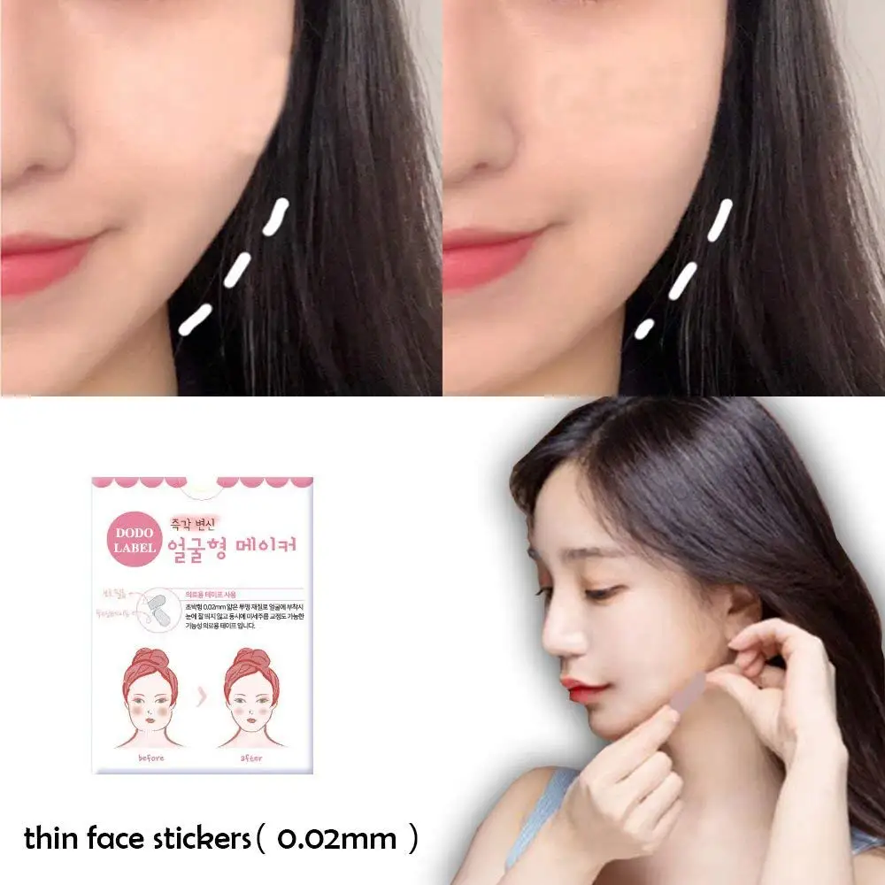 

Instant Face Lift and Neck Chin Lift Secret Tapes Facial Slim Anti Wrinkle Sticker V Face Shaper Artifact Invisible Sticker