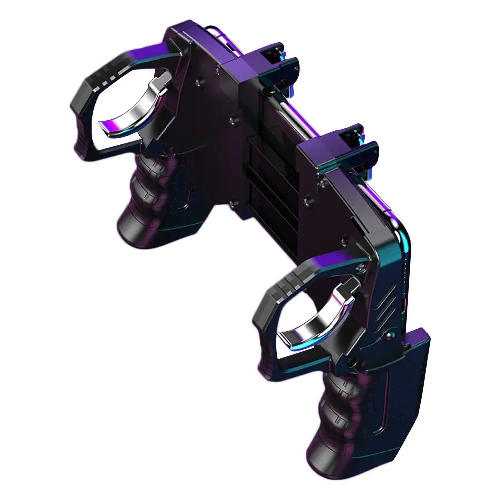  PUBG Game Handl Helper Four - Finger Linkage Peace Elite Fast Shooting Button Controller For PUBG R