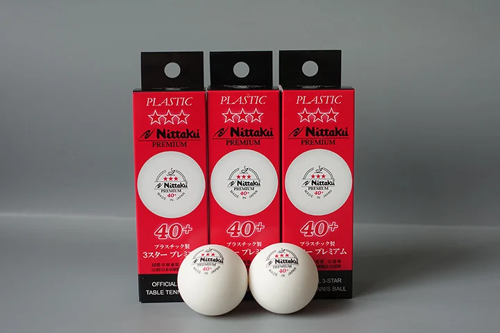 Table Tennis Balls,12 balls + Registered Shipping NITTAKU "PREMIUM" 40 