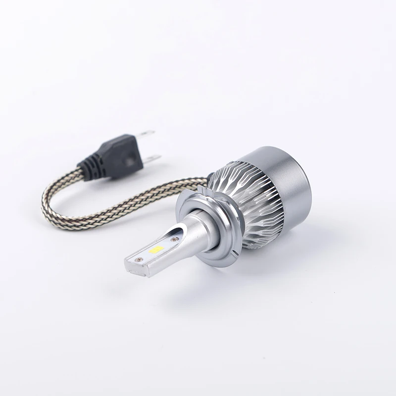 

LDDCZENGHUITEC H7 led car headlights H4 H11/H8/H9 H1 H3 hb3 9005 hb4 9006 9004/9007 880 light bulb CSP fog lamp 72W Automobiles