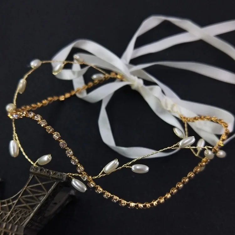 MD204 pearl bridal Vine  (5)
