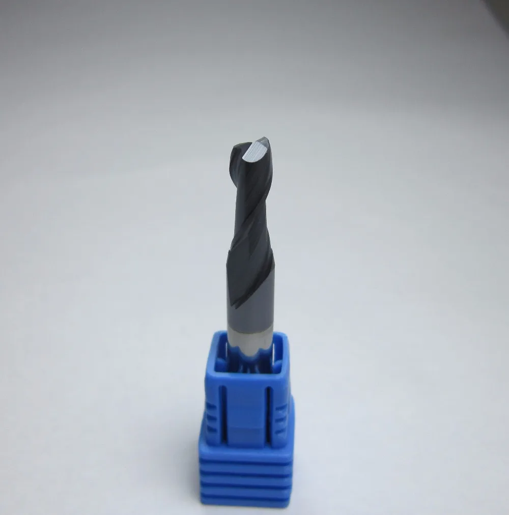 5 Piece 6mm 90 Degree Chamfer Mill Set - 2 Flute Carbide End Mill Cutter, HRC45