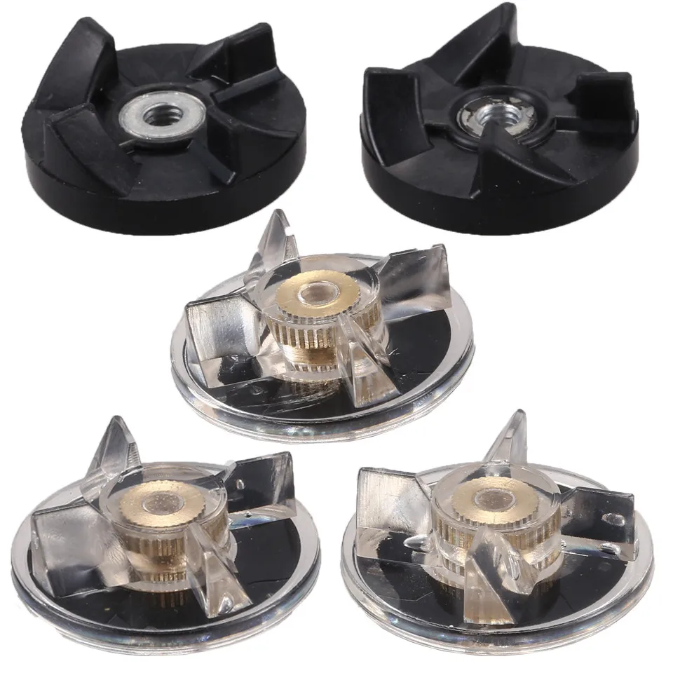 

5Pcs/Set Blender Parts: 3 Plastic Gear Base + 2 Rubber gear for Magic Bullet Replacement Spare Parts Blender Parts