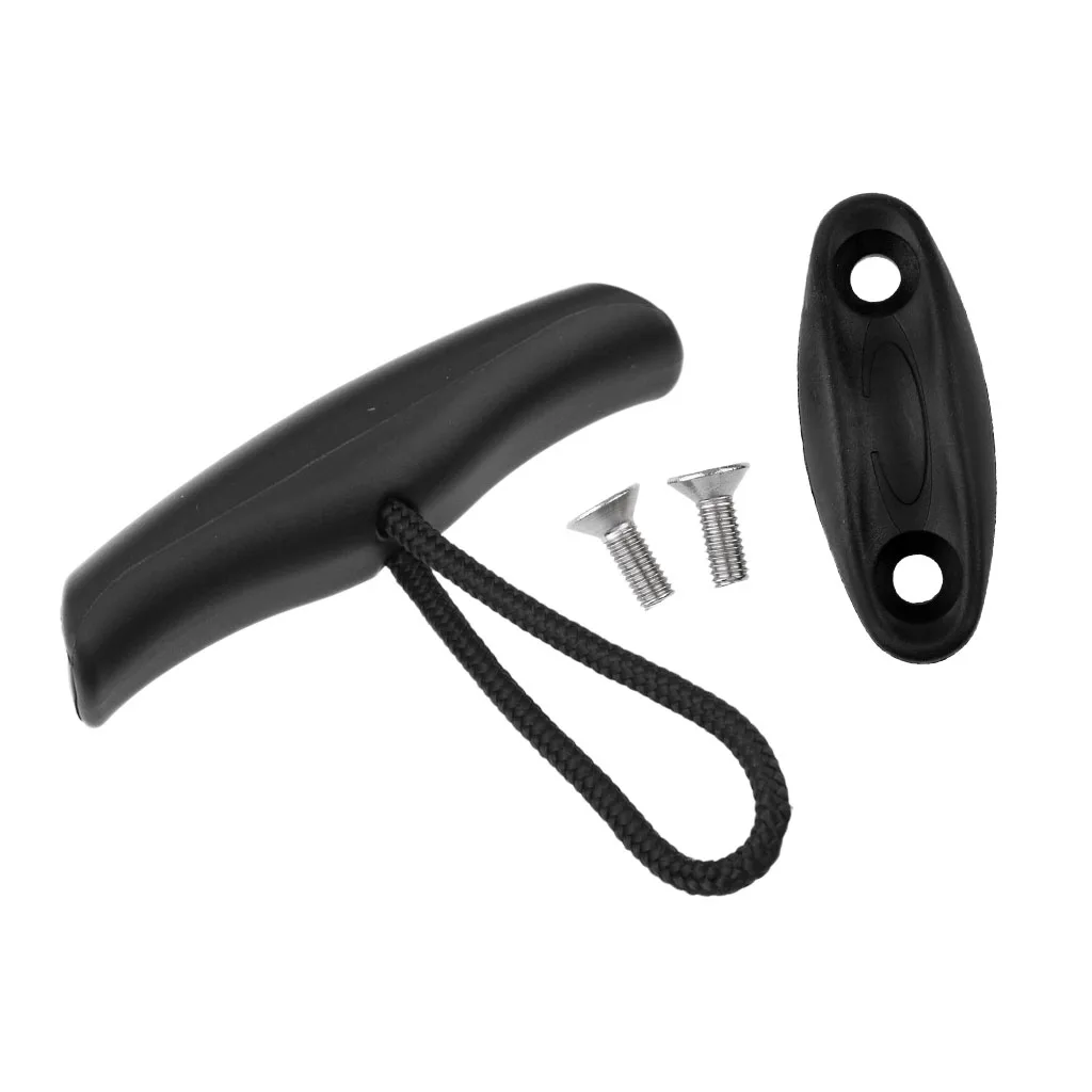 Canoe Kayak Boat Toggle Carry Grip Handle with Cord Rope Screws Accessories