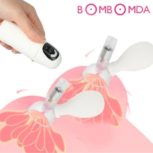 Vibrador de mamilo para mulheres, produto sexual adulto, massageador de aumento dos seios, estimulador de mamilos sucção de mamilo brinquedos sexuais adultos,