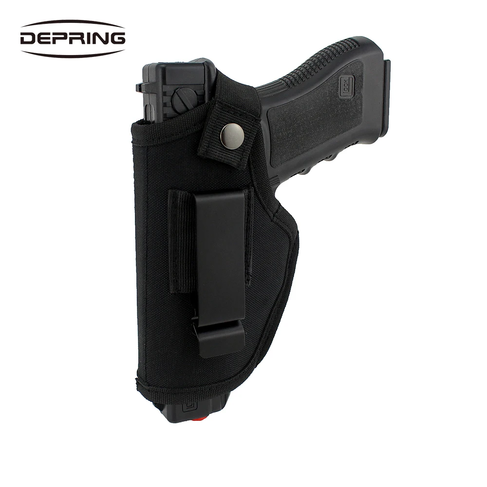 

Concealed Carry Holster Inside or Outside The Waistband for Right and Left Hand Draw Fits Subcompact to Large Handguns