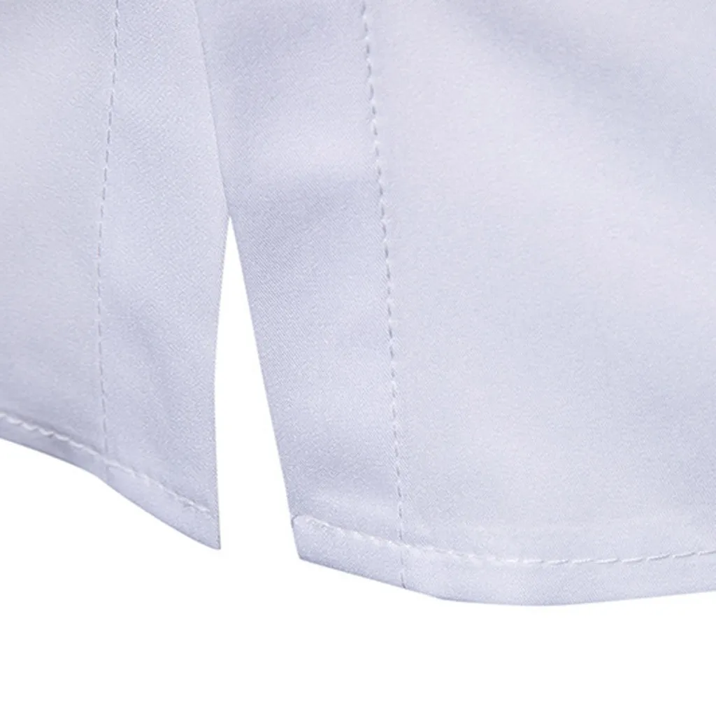 Новый 2019 Для мужчин Hipster Повседневное Slim Fit короткий рукав пуговицах ShirtsTops с Рубашки с вышивкой Для мужчин s Повседневное a502