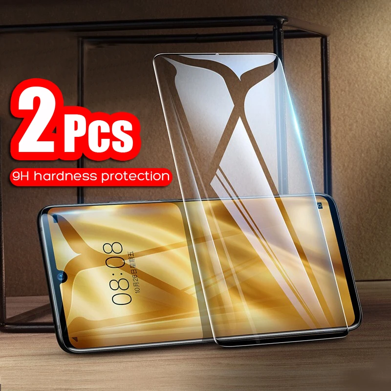 

2PCS 9H Tempered Glass For Huawei P30 P10 P20 Lite Plus Protective Glass For Huawei P20 Mate 20 Lite Pro P Smart 2019 Glass