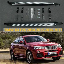 Для BMW X4 F26 ходовые панели авто боковые шаг бар педали высокого качества Nerf баров