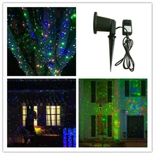 2016 new products IP 65 outdoor Christmas star projector laser light shower Moving Twinkle RGB Light Projector Landscape light