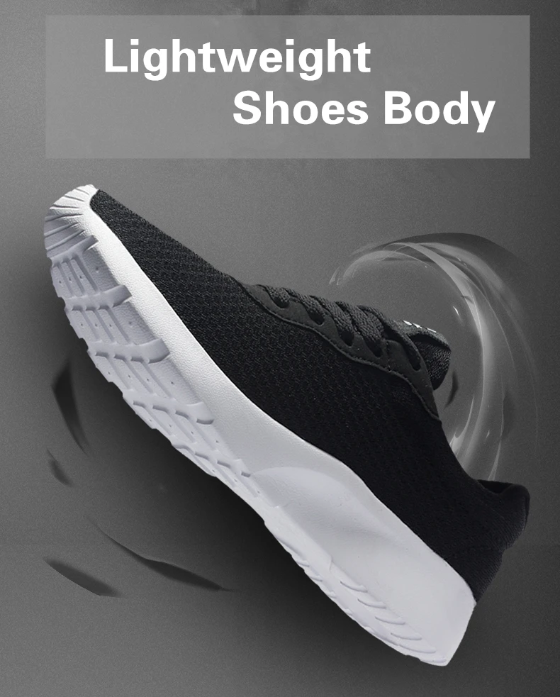 New Women Sneakers Running Shoes Breathable Mesh Lightweight Cushioning Non-slip Jogging Athletic Sport Shoes Big Size US7-12 (11)
