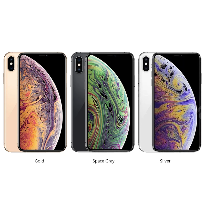 Original Apple iPhone XS Max 64gb/256gb Face ID 6.5 inch OLED Big Screen 4G Lte Apple Hexa Core Dual 12MP iOS12 Smart Phone Original Apple iPhone XS Max 64gb/256gb Face ID 6.5 inch OLED Big Screen 4G Lte Apple Hexa Core Dual 12MP iOS12 Smart Phone